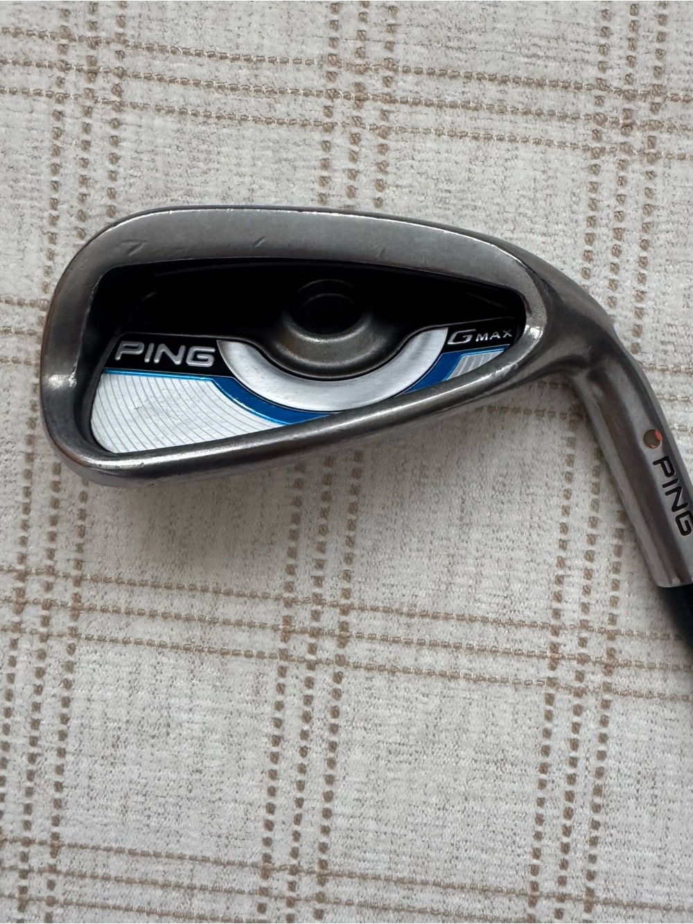 PING GMax Single 9-Iron / Orange Dot / TFC 80i Graphite Lite Senior Flex / RH